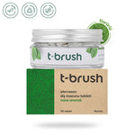 T-Brush Spearmint Toothpaste Tablets with Fluoride - Eco-Friendly