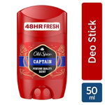 Old Spice Captain Men's Deodorant Stick - Long-Lasting Fresh Fragrance & Odor Protection