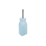 OiOi Silicone Baby Bottle with Straw - Non-Toxic, BPA-Free, Easy-to-Clean Feeding Solution for Infants