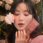 rom&nd Better Than Palette Eyeshadow Palette 01 Pampas Garden - 10 Color Eyeshadow Palette with Matte & Shimmer Finish