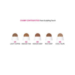 Golden Rose Chubby Contour Stick 3.8g - Light Coffee Shade for Natural Contouring & Nourishing Skin