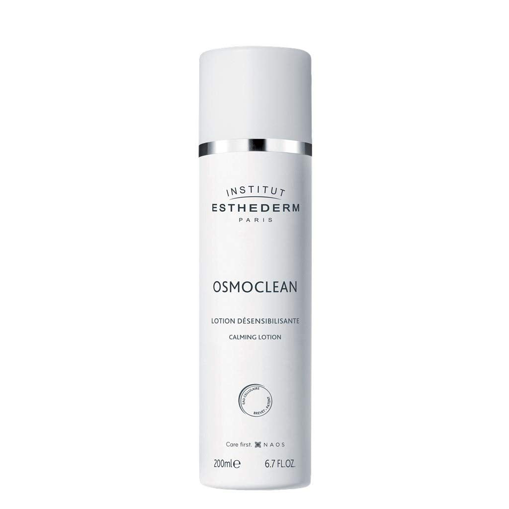 Esthederm Osmoclean Alcohol Free Calming Lotion - Soothing Sensitive Skin Toner for Face & Neck, 6.76 fl oz