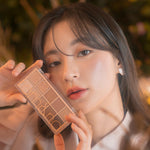 rom&nd Better Than Palette Eyeshadow Palette 08 Peach Dalhia Garden - Versatile Makeup Eyeshadow Palette with 10 Color Combinations