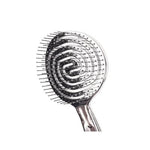 Nascita Pro 3D Flexi Kontrol Hair Brush - Silver Detangling Brush for Easy Hair Management