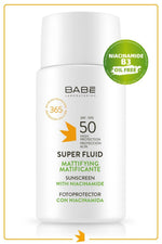Babe Super Fluid Mattifying Sunscreen - SPF 50 | 50 ml