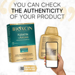 Bioxcin Keratin & Argan Repair Shampoo - Nourishes & Repairs Damaged Hair, 300ml