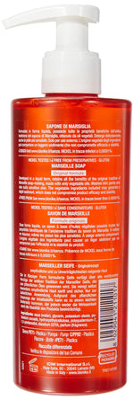 BioNike Triderm Marseille Soap 250ml - Natural Liquid Soap for Hands, Face, and Body - Gentle Cleansing, Moisturizing, and Hydrating