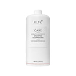 Keune Keratin Smooth Shampoo 1000ml - Smoothing & Nourishing Keratin-based Formula for Frizzy Hair