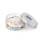 T-Brush Natural Toothpaste Tablets - Fluoride-Free, Vegan & Cruelty-Free Oral Care - 90 Tablets