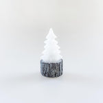 Petrix LED Candle Set with Christmas Tree Decoration - Flameless Candles for Ambiance and Safety