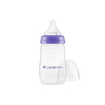 Lansinoh Natural Wave Baby Bottle 240ml - BPA Free, Anti-Colic, Breast Milk Storage