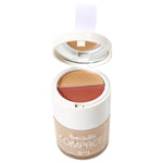 Beaulis 3-in-1 Compact Makeup Palette - Foundation, Blush, Concealer for Natural Finish