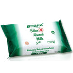 Bebak Makeup Remover Wipes with Bitter Almond Oil - Gentle & Effective for All Skin Types