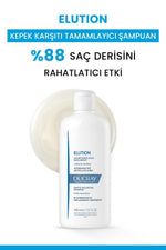 Ducray Elution Gentle Balancing Shampoo 400 ML - Gentle, Balancing, and Soothing for Sensitive Scalps