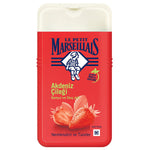 Le Petit Marseillais Strawberry Scented Shower Gel - Gentle, Natural, and Fragrant Cleansing for Sensitive Skin