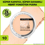 Maybelline Super Stay 24H Powder - Long-Lasting Matte Finish