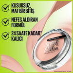 Maybelline Super Stay 24H Powder - Long-Lasting Matte Finish