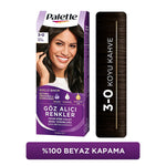 Palette Hair Dye - 3-0 Dark Brown with Keratin & Nourishing Oils for Vibrant Color