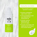 Mia Klinika Panthenol Face Moisturizing Mask - Hydrating Anti-Aging Night Mask with Panthenol