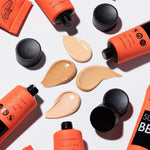 PuroBio Organic Liquid Foundation - Paraben-Free, Silicone-Free, Water-Resistant Makeup for Sensitive Skin