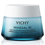 Vichy Mineral 89 Light Cream - Long-Lasting Hydration Moisturizer for Normal to Combination Skin