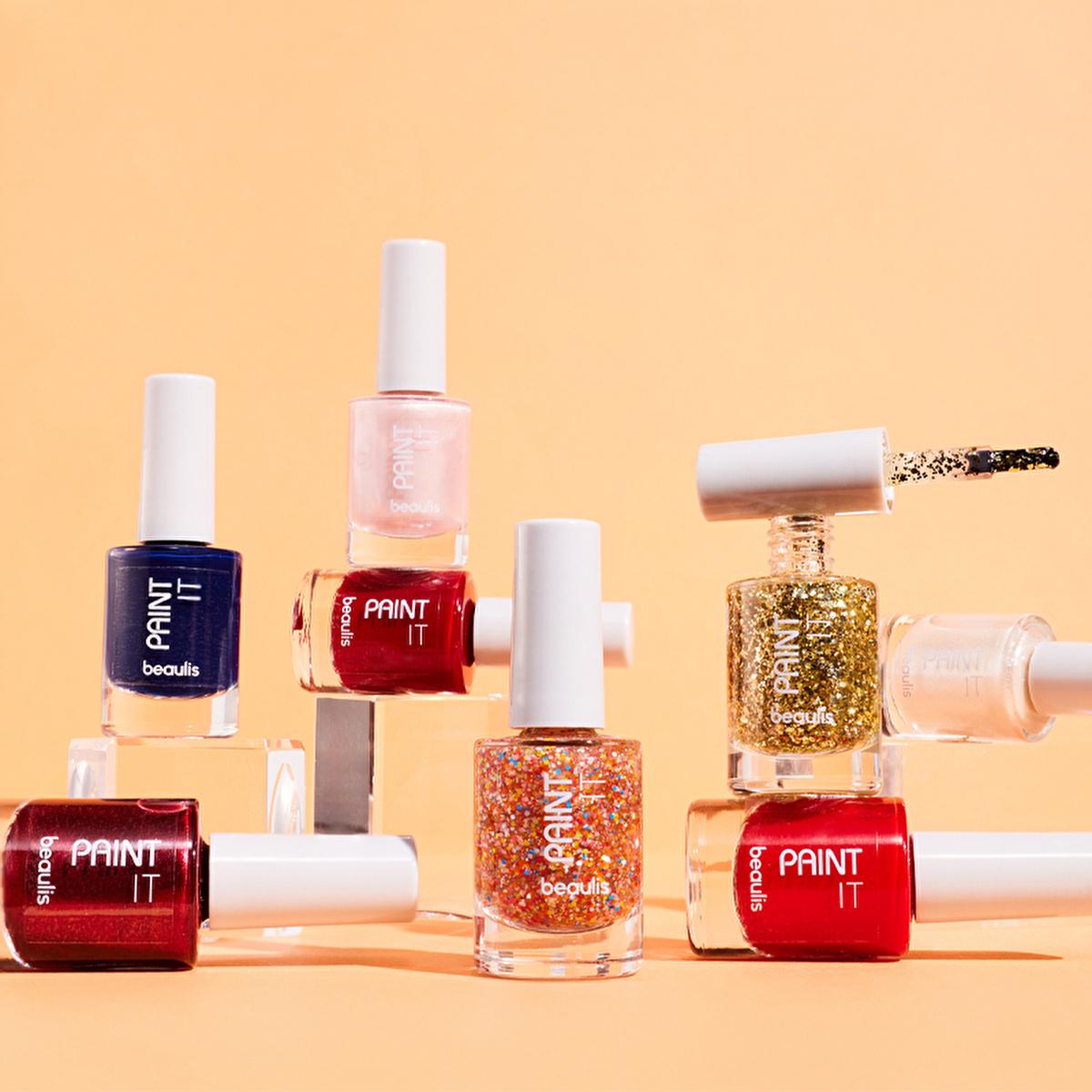 Beaulis Nail Polish - Beaulis Paint It Nail Polish 976 Rainbow - Easy Application, Quick Drying, Long Lasting Nail Color for Stylish Nails