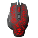Everest SM-700 Wired Gaming Mouse - Customizable DPI, Optical Sensor, Black