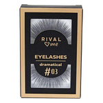 Rival Loves Me Fake Eyelashes No:03 Dramatic - 1 Pair | Natural & Lightweight