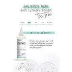 Skin401 Salicylic Acid BHA Clarify Toner 200ml - Vegan Acne Treatment & Exfoliating Skincare