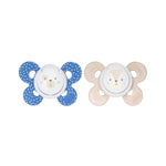 Chicco Orthodontic Pacifier - Physio Forma 2-Pack for Infants 6-16 Months, Safe Silicone Design