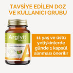 Argivit Immune Support Supplement - Boosts Immune System & Relieves Dry Eyes - 30 Capsules