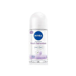 Nivea Fresh Sensation Women's Roll On Deodorant 1.69oz - Long Lasting