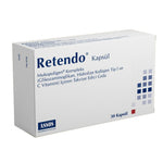 Retendo Dietary Supplement for Joint Health Support - 30 Capsules with Mukopoligen Complex, Glucosamine, and Vitamin C