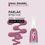 Flormar Long Lasting Nail Enamel - Nourishing & Vibrant Nail Color