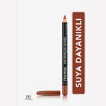 Flormar Mat Lip Liner - Waterproof, High Pigment, Long Lasting Lip Color for Precise Definition