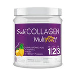 Suda Collagen Supplement Powder - Hydrolyzed Collagen with Vitamins A & C, Pineapple Flavor, 360g