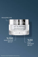Esthederm Anti-aging Face Cream - Lift & Repair Absolute Smoothing Cream for Wrinkle Reduction & Skin Firming