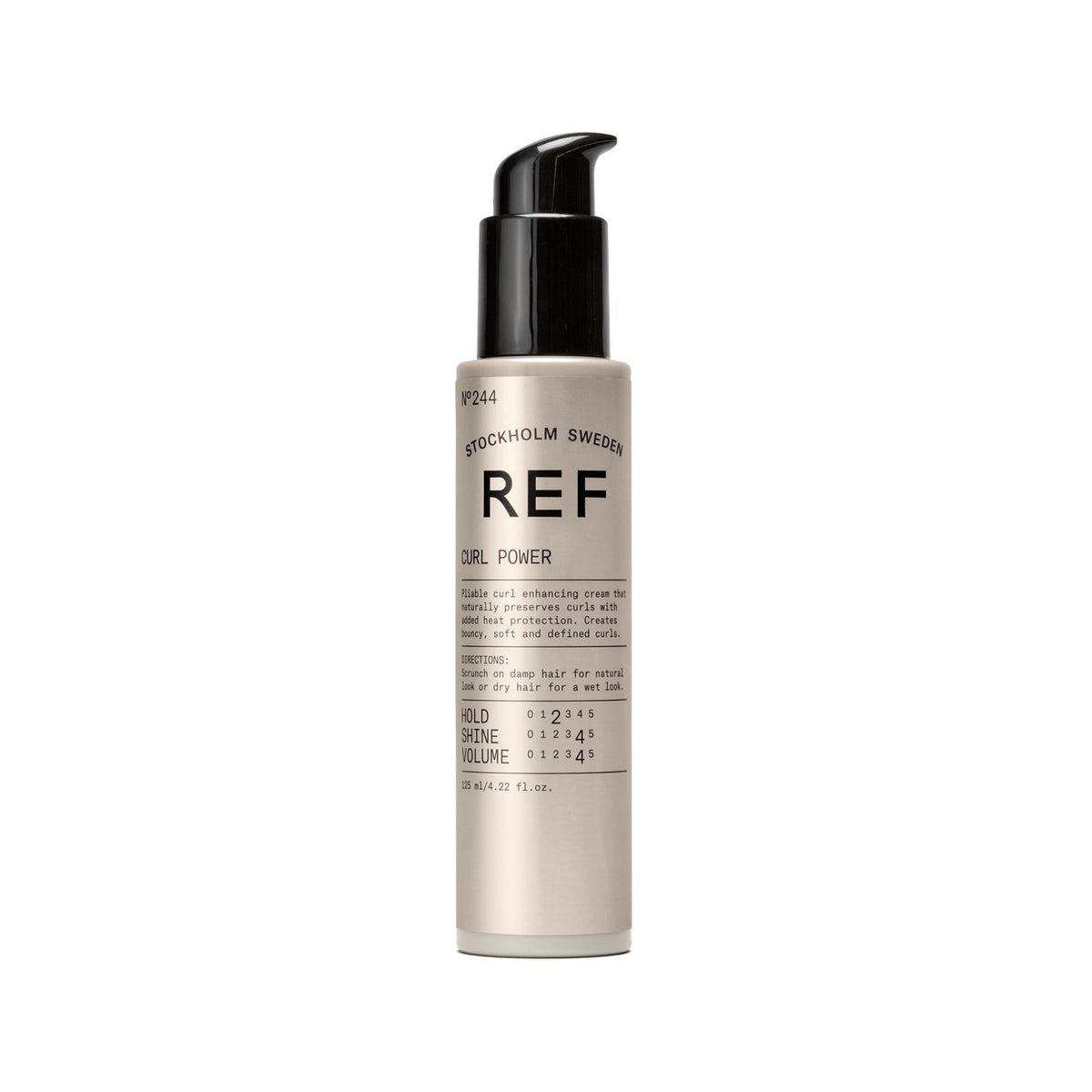 REF Curl Power Curl Enhancing Gel for Curly Hair - 4.23 fl oz, Enhances Natural Curl Definition & Texture