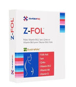Z-Fol - Zinc Supplement 60 Tablets for Immune System Support