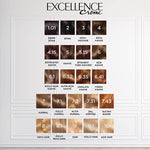 L'Oreal Paris Excellence Creme Hair Color 7 Light Brown - Rich Color