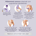 Sesu Soft Roll-On Sir Ağda 100 ml - Hypoallergenic Hair Removal Wax for Sensitive Skin