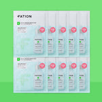 FATION Nosca9 Trouble Serum Mask Sheet 25mlX10ea