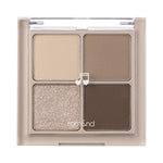 rom&nd Better Than Eyes Eyeshadow Palette M02 Dry Buckwheat - Long-Lasting Eyeshadow Palette for Everyday Natural Look