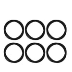 Invisibobble Black Hair Ties - 5 Pack - Stylish & Damage-Free Hair Accessories