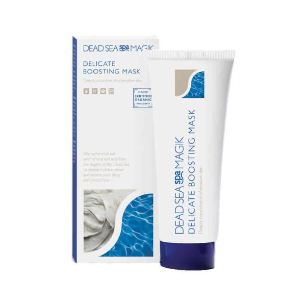 Dead Sea Spa Magik Delicate Boosting Mask - Natural Rejuvenating Face Mask for Sensitive Skin