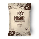 Piraye Turkish Coffee, 100g - Medium Roast, Specialty Coffee Beans for Traditional Brewing
