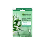 Garnier Hydrating Face Mask with Hyaluronic Acid & Green Tea - Refreshing Sheet Mask for Combination & Oily Skin