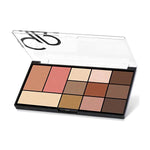 Golden Rose City Style Face & Eye Palette 01 - Warm Nude | 12 Shades