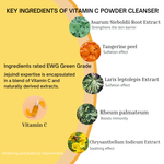 [JEJU INDI] Vitamin C Bubble Powder Cleanser 30ea