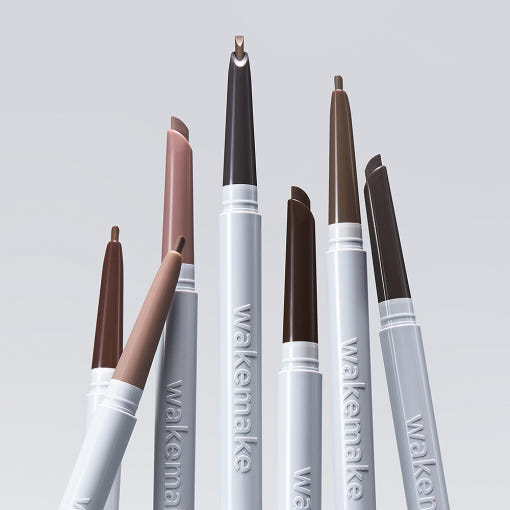 WAKEMAKE Natural Hard Brow Pencil 0.1g+0.1g[1+1] (7colors)